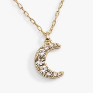 Alex and Ani Moon and Crystal Necklace